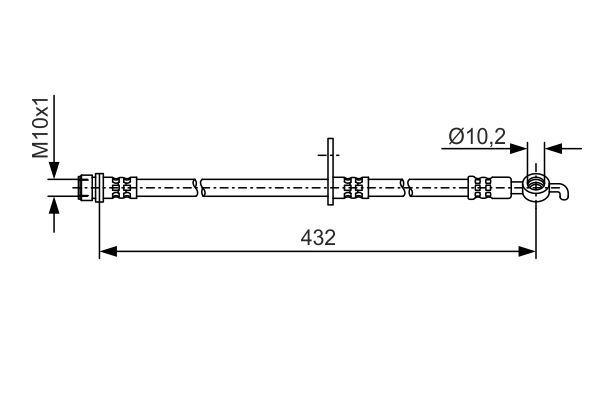 BOSCH Remslang 1 987 481 A57