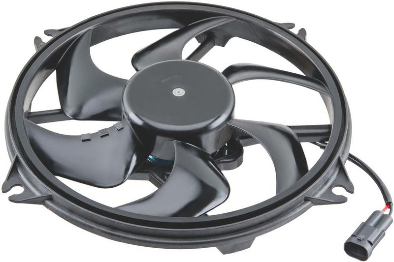 Ventilator, motorkøling