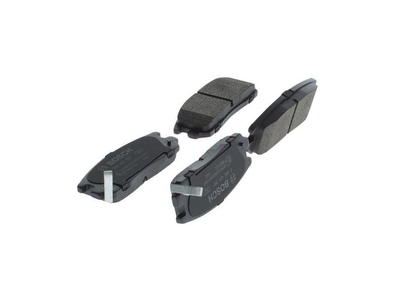 Piduriklotsi komplekt, ketaspidur, BOSCH 0 986 424 367