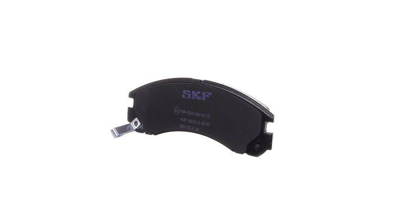 SKF VKBP80230A Комплект гальмівних накладок, дискове гальмо