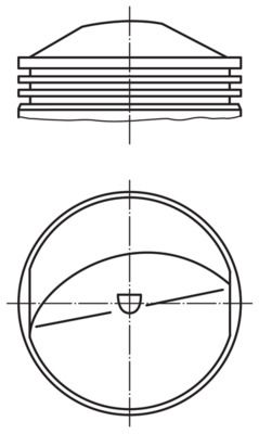 MAHLE dugattyú 503 71 00