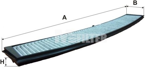 Filtr, vzduch v interiéru K 939C