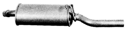 Silenciador posterior