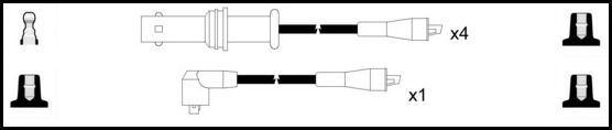 Juego de cables de encendido