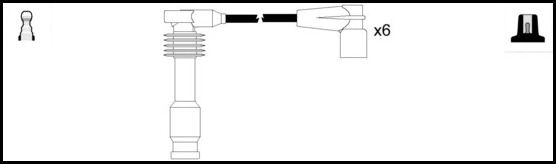 Juego de cables de encendido