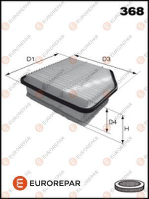 Повітряний фільтр, Eurorepar E147328
