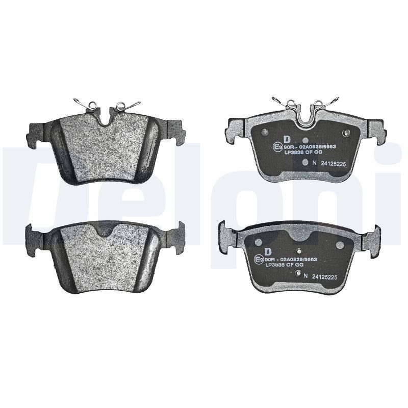 DELPHI LP3838 Brake Pad Set, disc brake