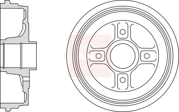 APEC Brake Drum DRM9994