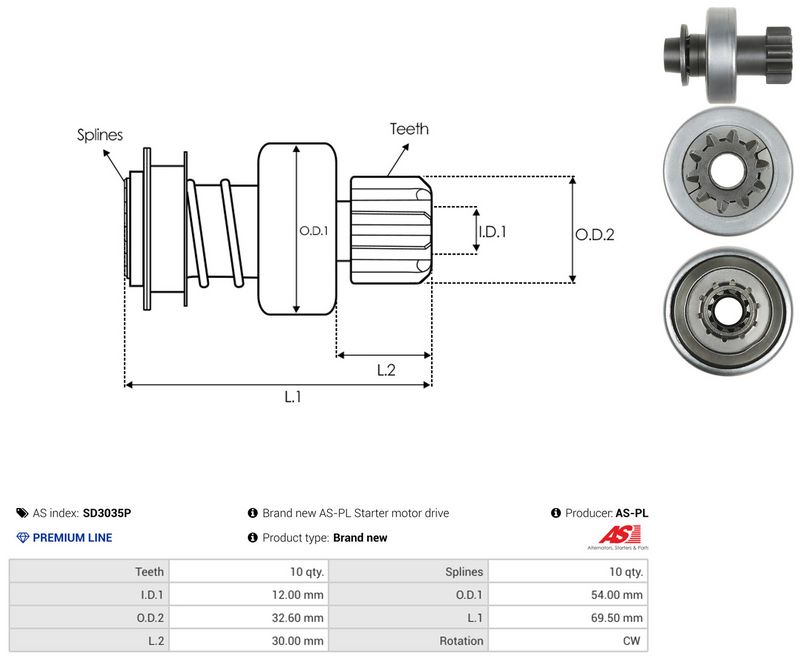 Vabajooks, starter, AS-PL SD3035P
