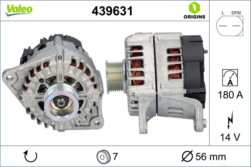 VALEO Dynamo / Alternator 439631