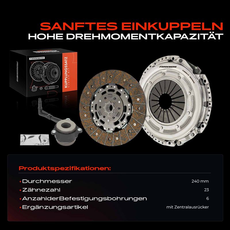 Frankberg 5481FB0037512 Clutch Kit