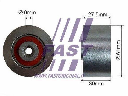 Тімінг белт тенсіонер кулею ФАСТ ФТ44084