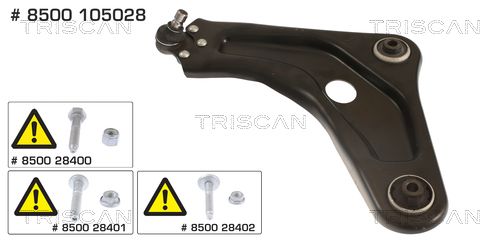 TRISCAN lengőkar, kerékfelfüggesztés 8500 105028