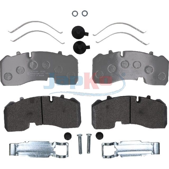 JAPKO 5000120 - Brake Pad Set, disc brake