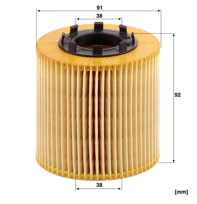 Õlifilter, MANN-FILTER HU 923 x
