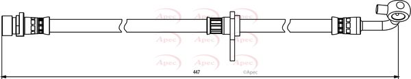APEC Brake Hose HOS3863