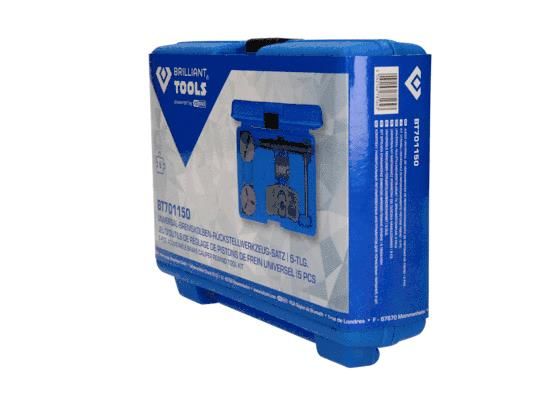 Pöörde-, tagasitõmbetööriistakomplekt, pidurisadulakolb, KS TOOLS BT701150