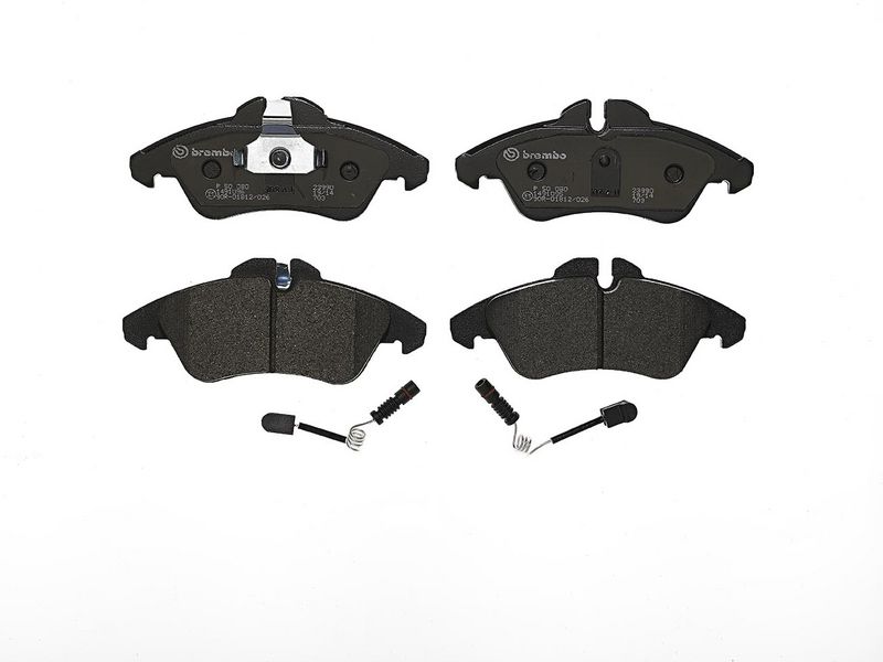 комплект спирачно феродо, дискови спирачки BREMBO