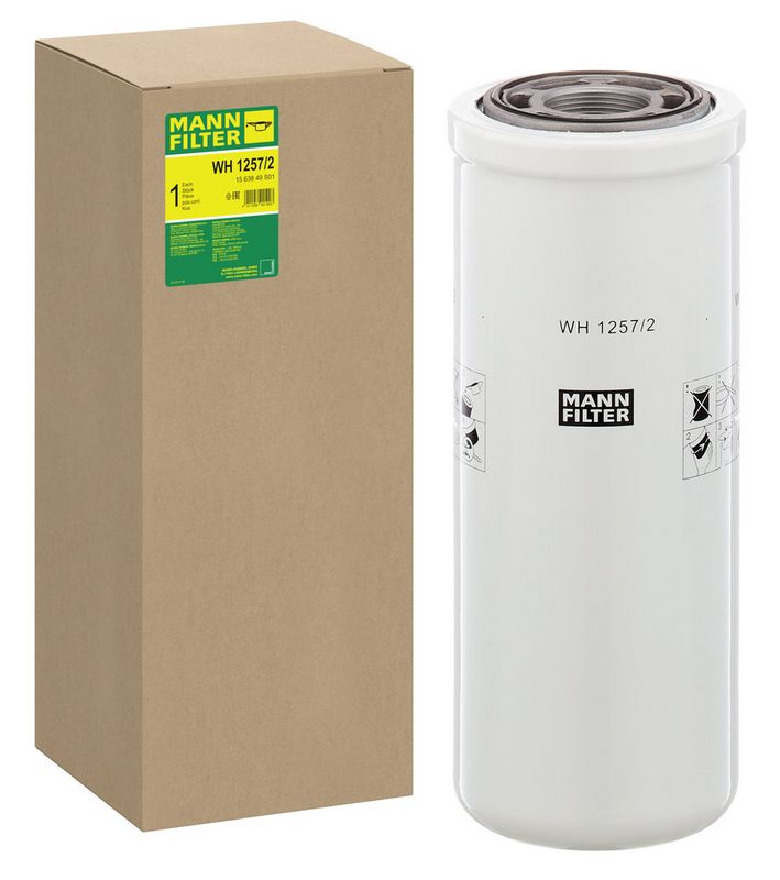 Filter, tööhüdraulika, MANN-FILTER WH 1257, 2