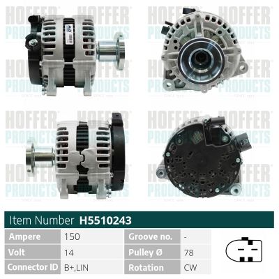 HOFFER generátor H5510243