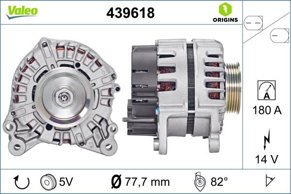 VALEO Dynamo / Alternator 439618