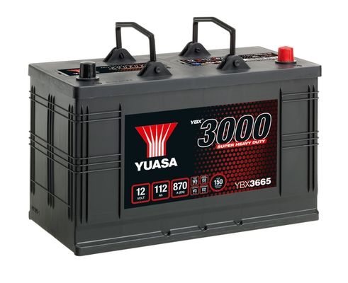Yuasa Starter Battery YBX3665