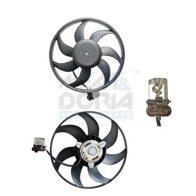 Motor eléctrico, ventilador del radiador