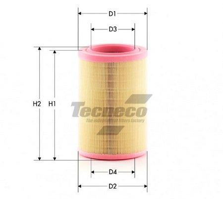 TECNECO FILTERS légszűrő AR155