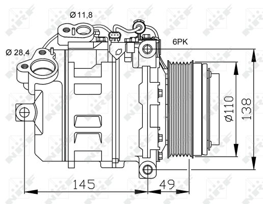 WILMINK GROUP kompresszor, klíma WG2159439