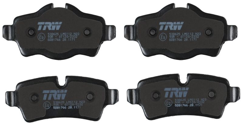 TRW GDB1766 Brake Pad Set, disc brake