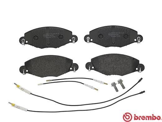 BREMBO P 61 072 Brake Pad Set, disc brake