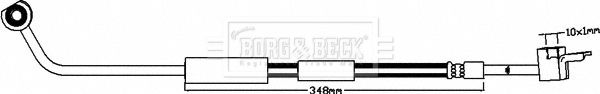 BORG & BECK fékcső BBH8070