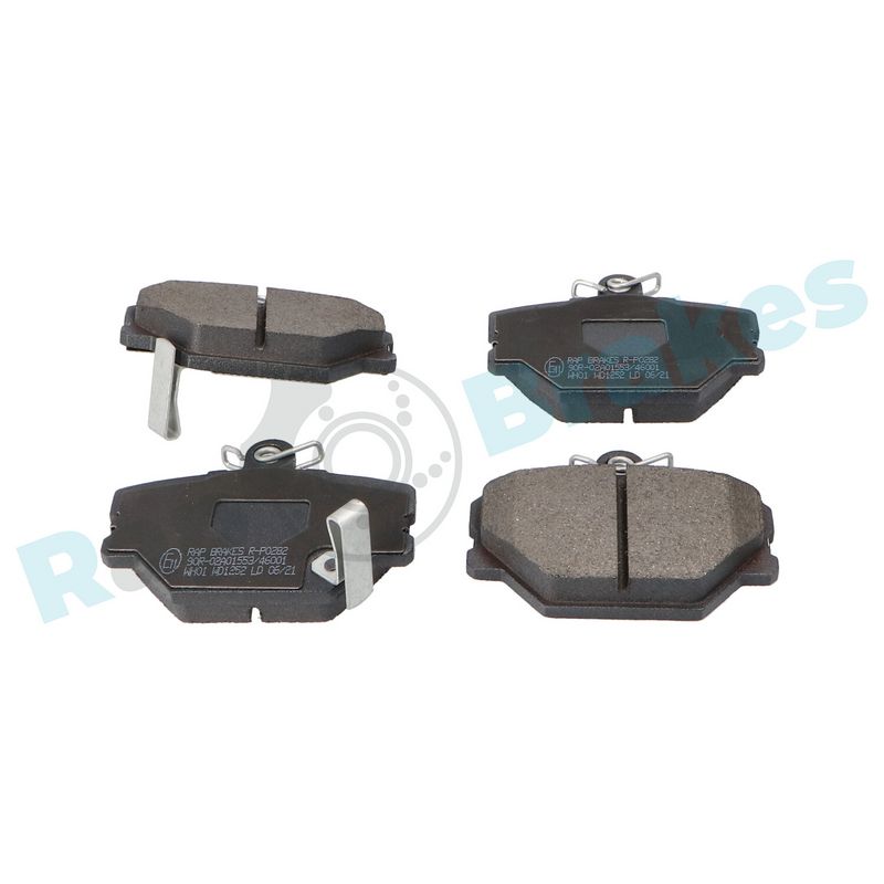 RAP BRAKES R-P0282 Brake Pad Set, disc brake