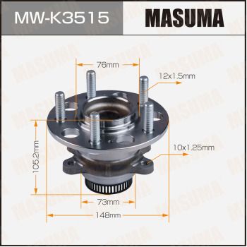 Комплект колісних підшипників, Masuma MW-K3515