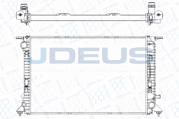 JDEUS hűtő, motorhűtés M-0010450