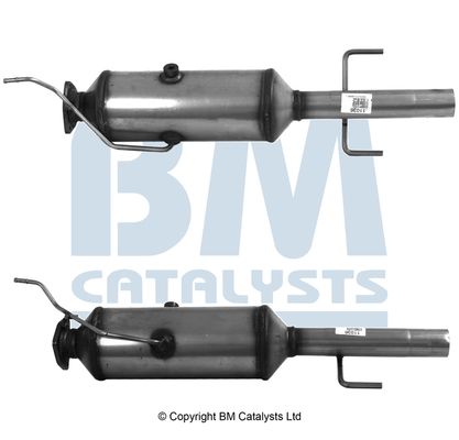 Протисажний/пиловий фільтр, система відведення вг, Bm Catalysts BM11036H