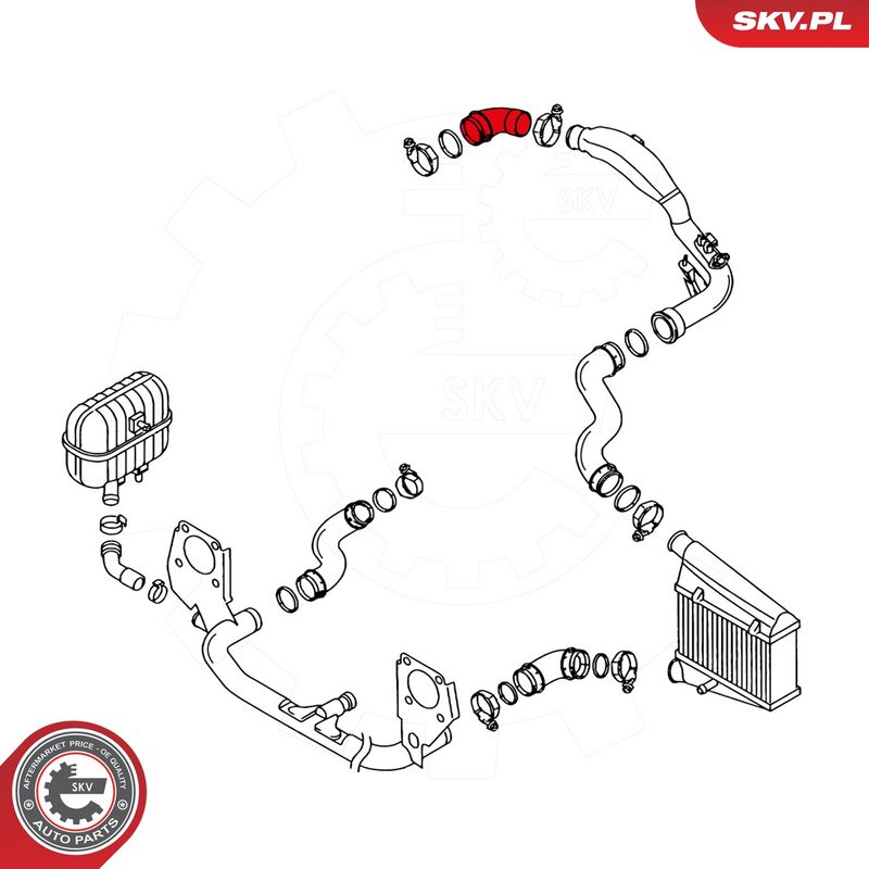 Laadimisõhu voolik, ESEN SKV 24SKV012