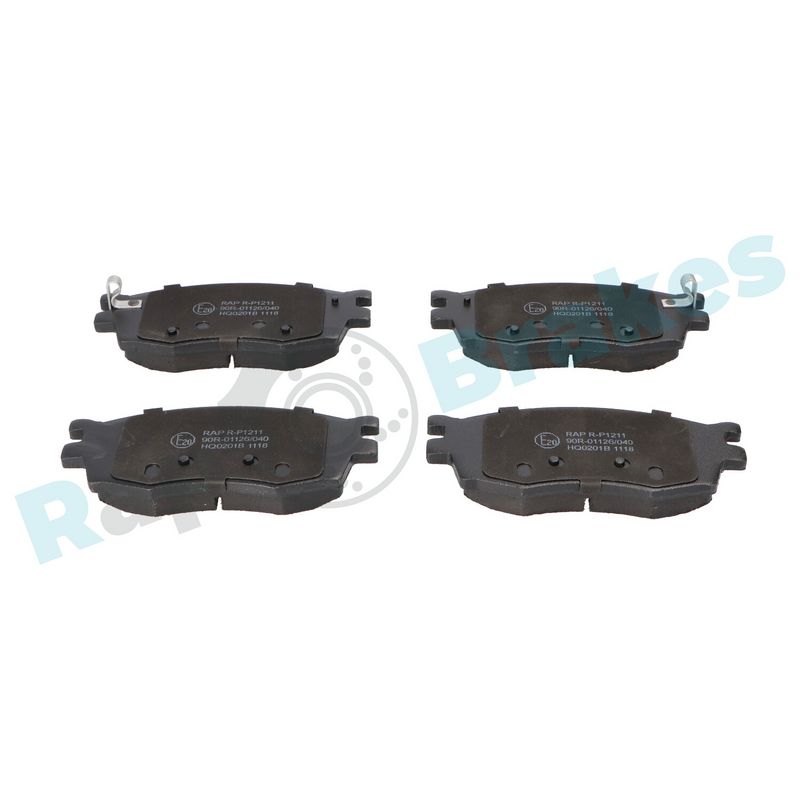 RAP BRAKES R-P1211 Brake Pad Set, disc brake