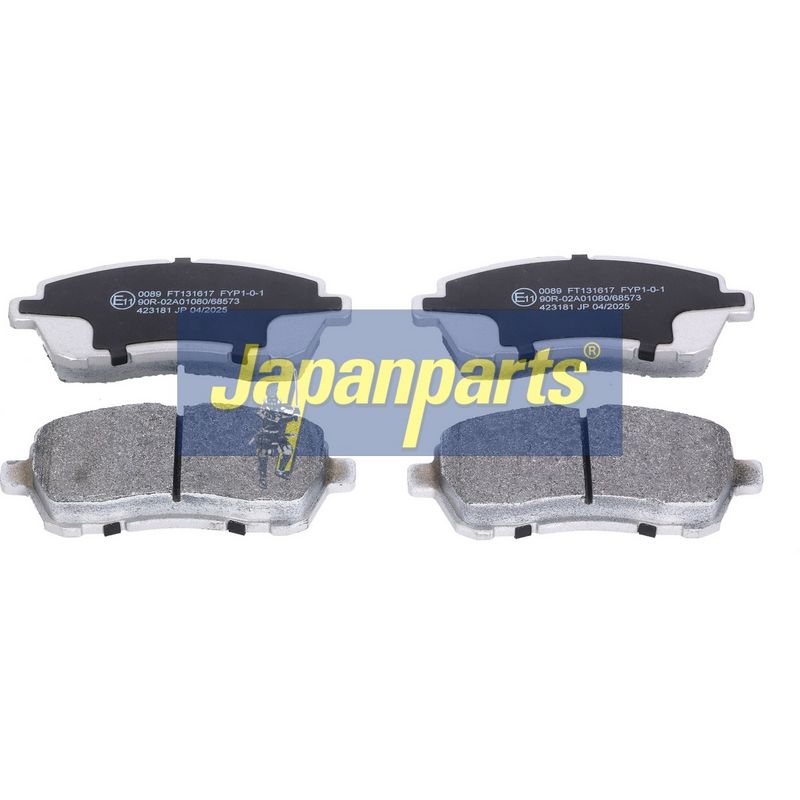 set placute frana,frana disc JAPANPARTS PA-0089AF