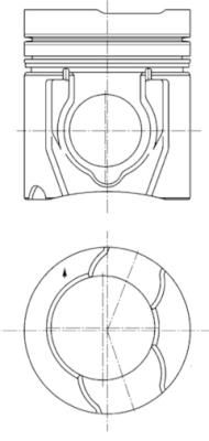 Product Image - Zuiger - 40182600 - KOLBENSCHMIDT
