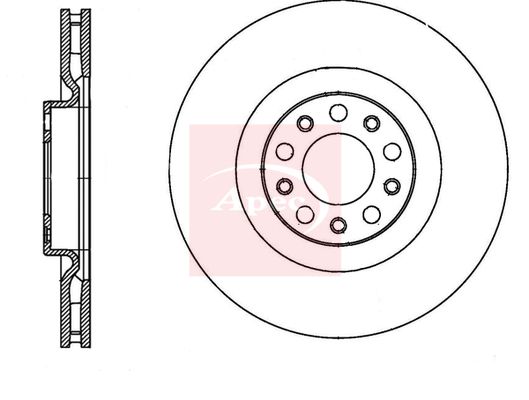APEC Brake Disc DSK3395