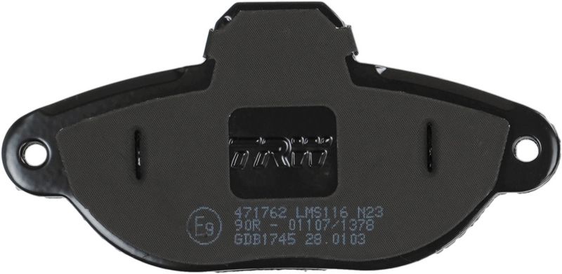 TRW GDB1745 Brake Pad Set, disc brake