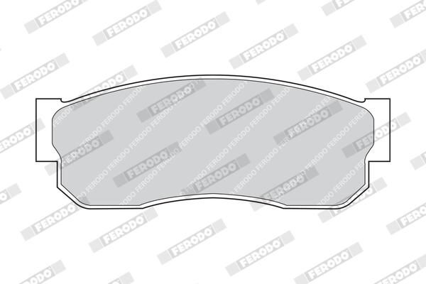 FERODO Plaquettes de frein à disque FDB293