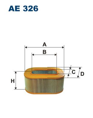 FILTRON légszűrő AE 326