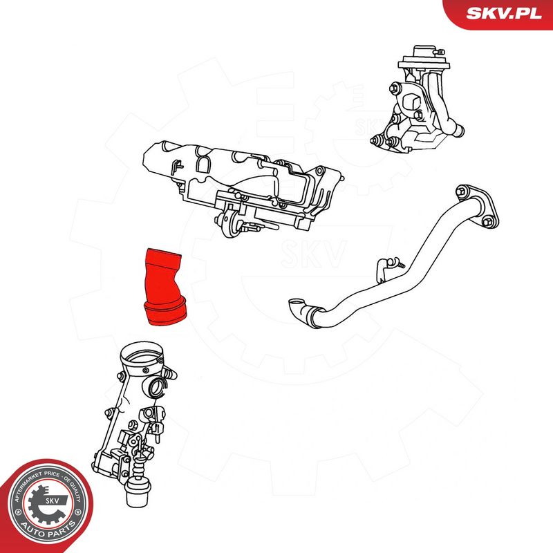 Laadimisõhu voolik, ESEN SKV 43SKV166