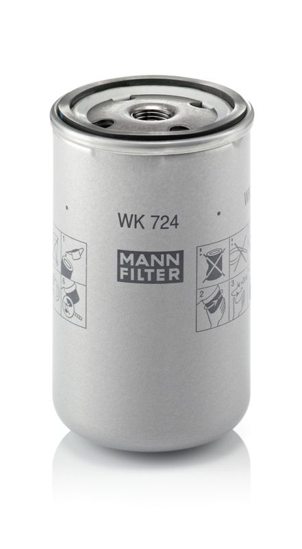MANN-FILTER Üzemanyagszűrő WK 724