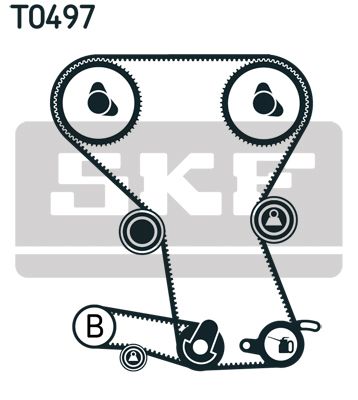 SKF VKMA 95023 Timing Belt Kit