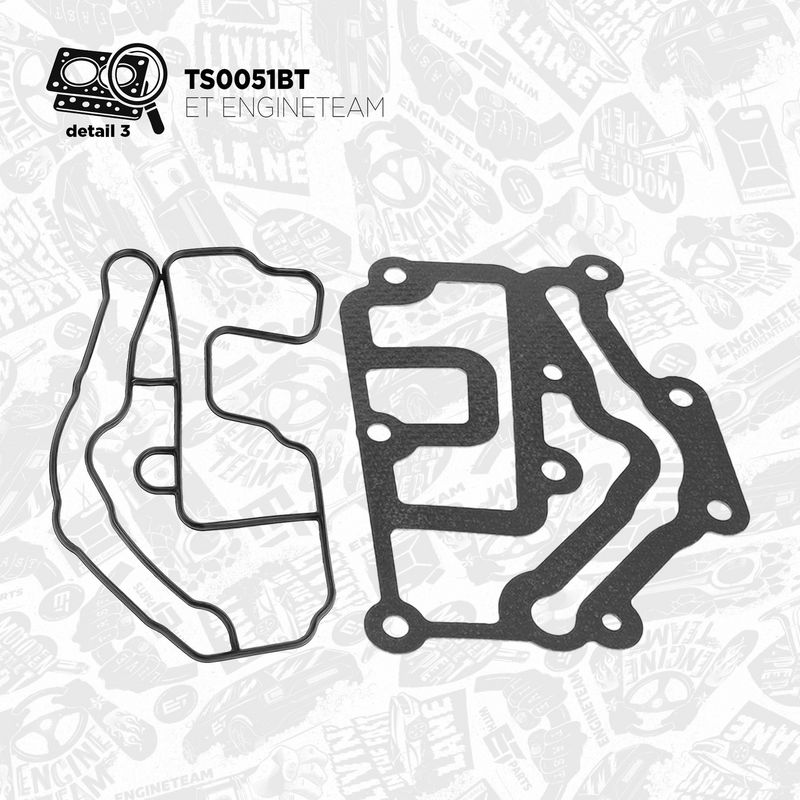 ET ENGINETEAM TS0051BT Gasket Kit, cylinder head