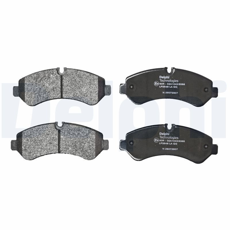 DELPHI LP3548 Brake Pad Set, disc brake
