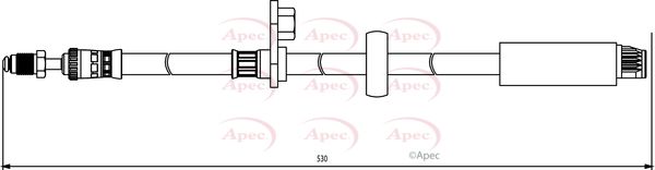 APEC Brake Hose HOS3831